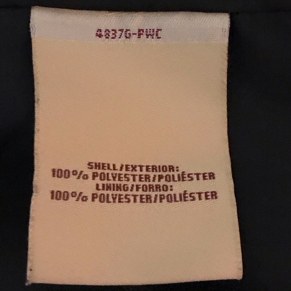 Covington Black Double Breasted Trench Coat - Picture 6 of 8